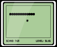 UNA DELLE TANTE GRAFICHE CREATE PER IL GIOCO SNAKE